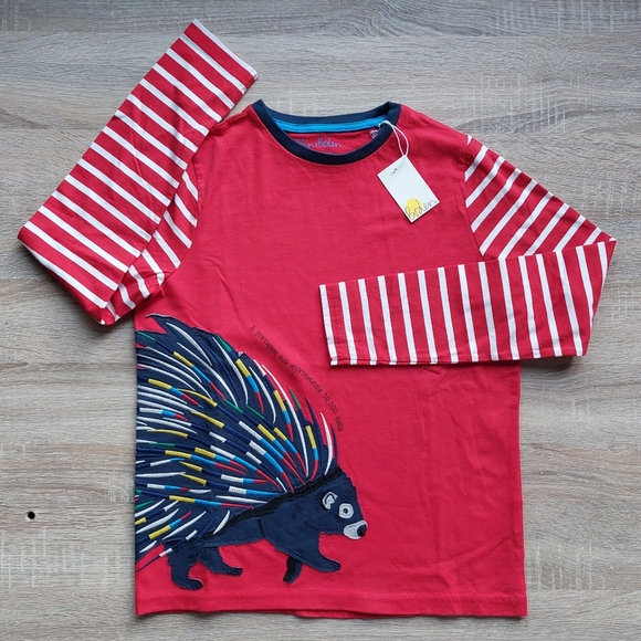 2021 nwt Mini Boden porcupine tee 11-12 years - Picture 14 of 14